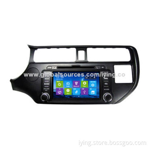 Car DVD Multimedia Player for Kia Morning, 2011-2012 with Multi-language OSD Menu Display
